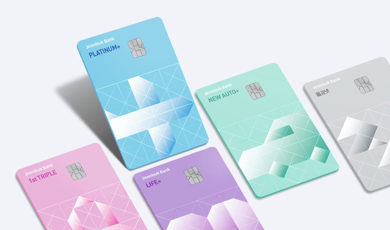 
                      JunBuk Bank PLATINUM, JunBuk Bank 1st TRIPLE, JunBuk Bank LIFE+, JunBuk Bank NEW AUTO, JunBuk Bank 둘과넷
                    