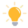 빛나는 전구 이미지