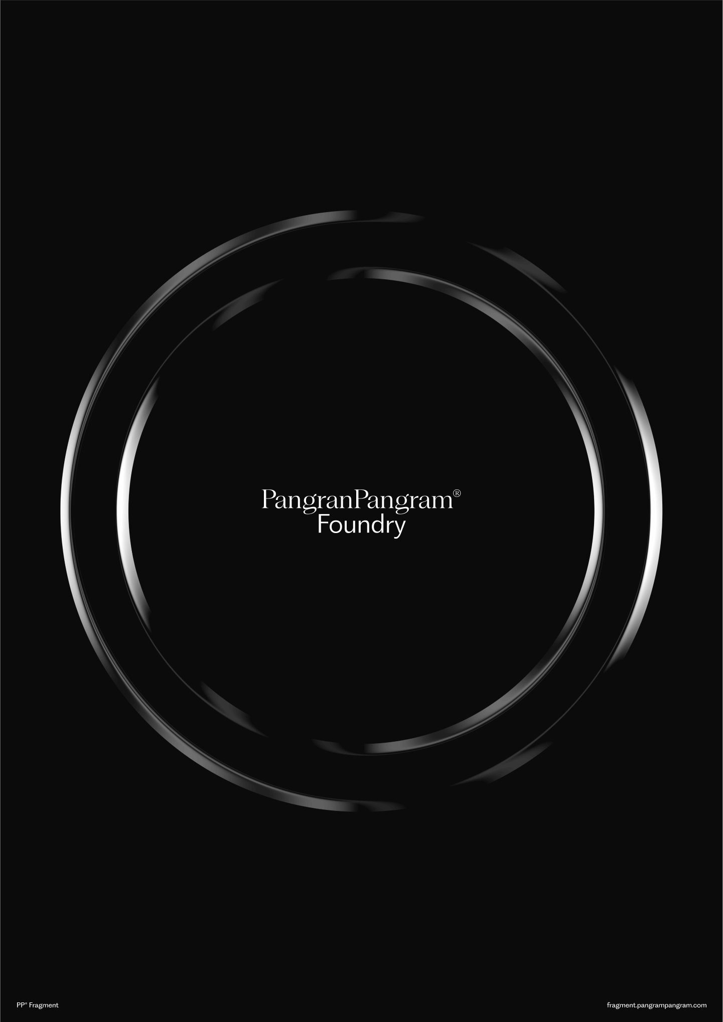 Pangram Pangram® Foundry 알파벳 O